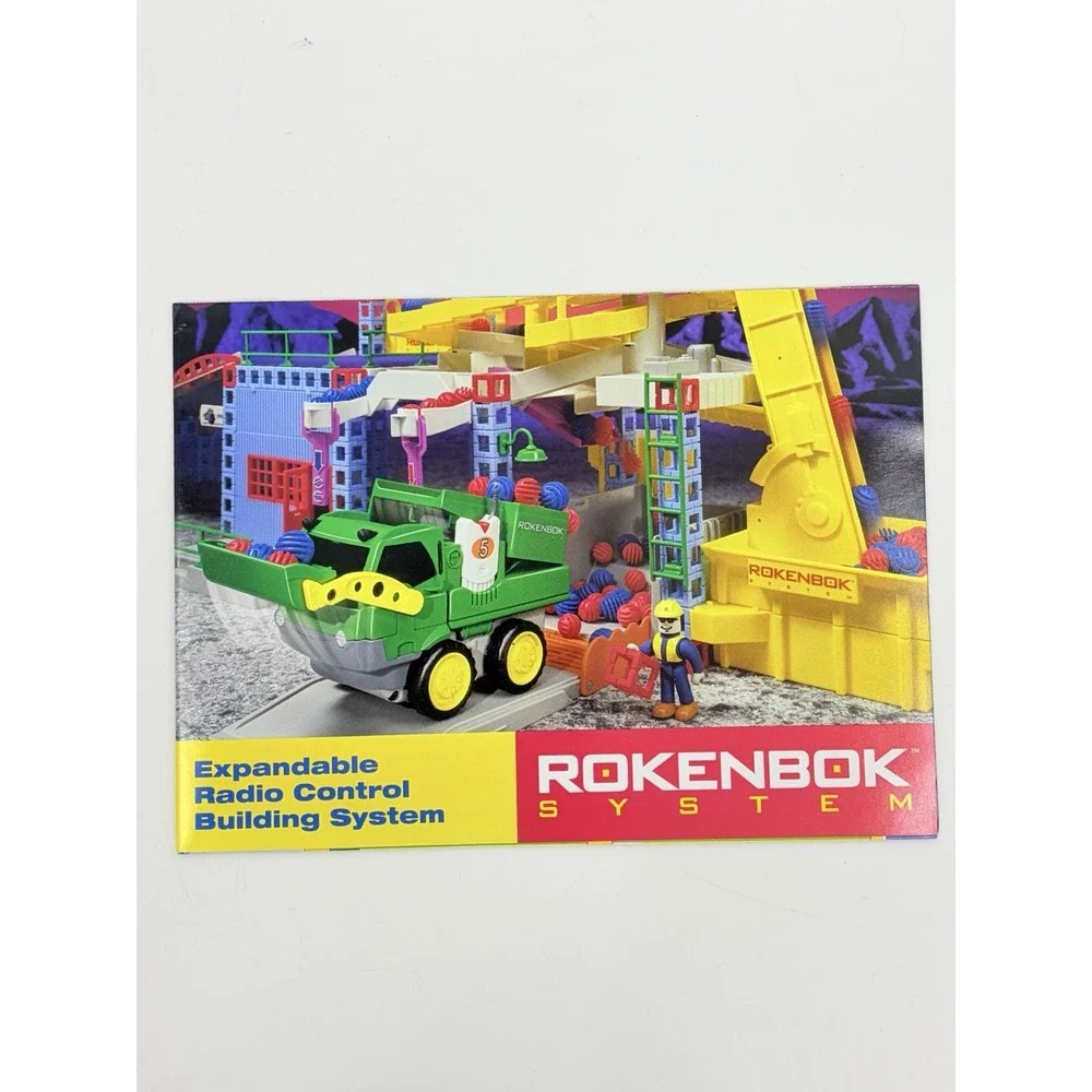 Rokenbok Construction World Instruction Manual and Extras